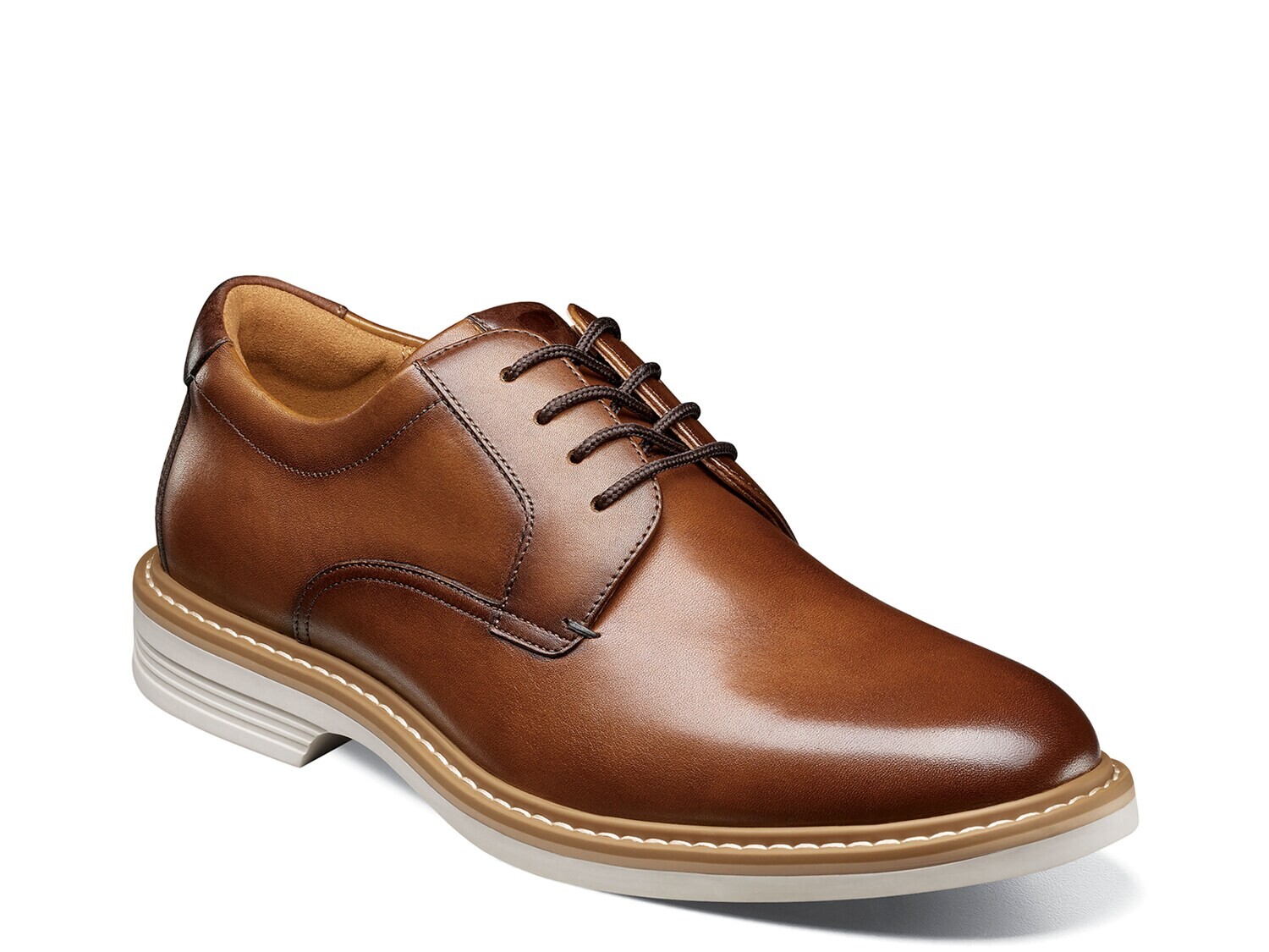 

Туфли-оксфорды Florsheim Norwalk с простым носком, коричневый