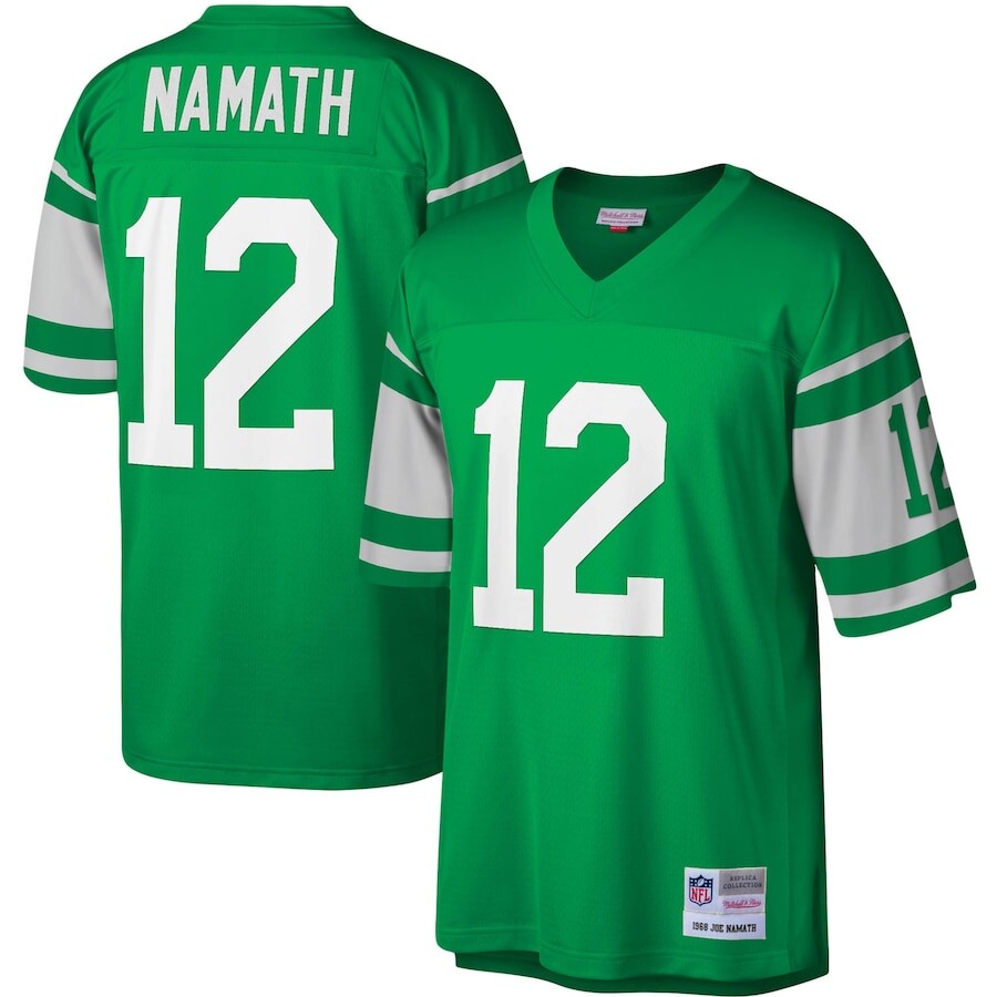 

Джерси Mitchell & Ness New York Jets, зеленый