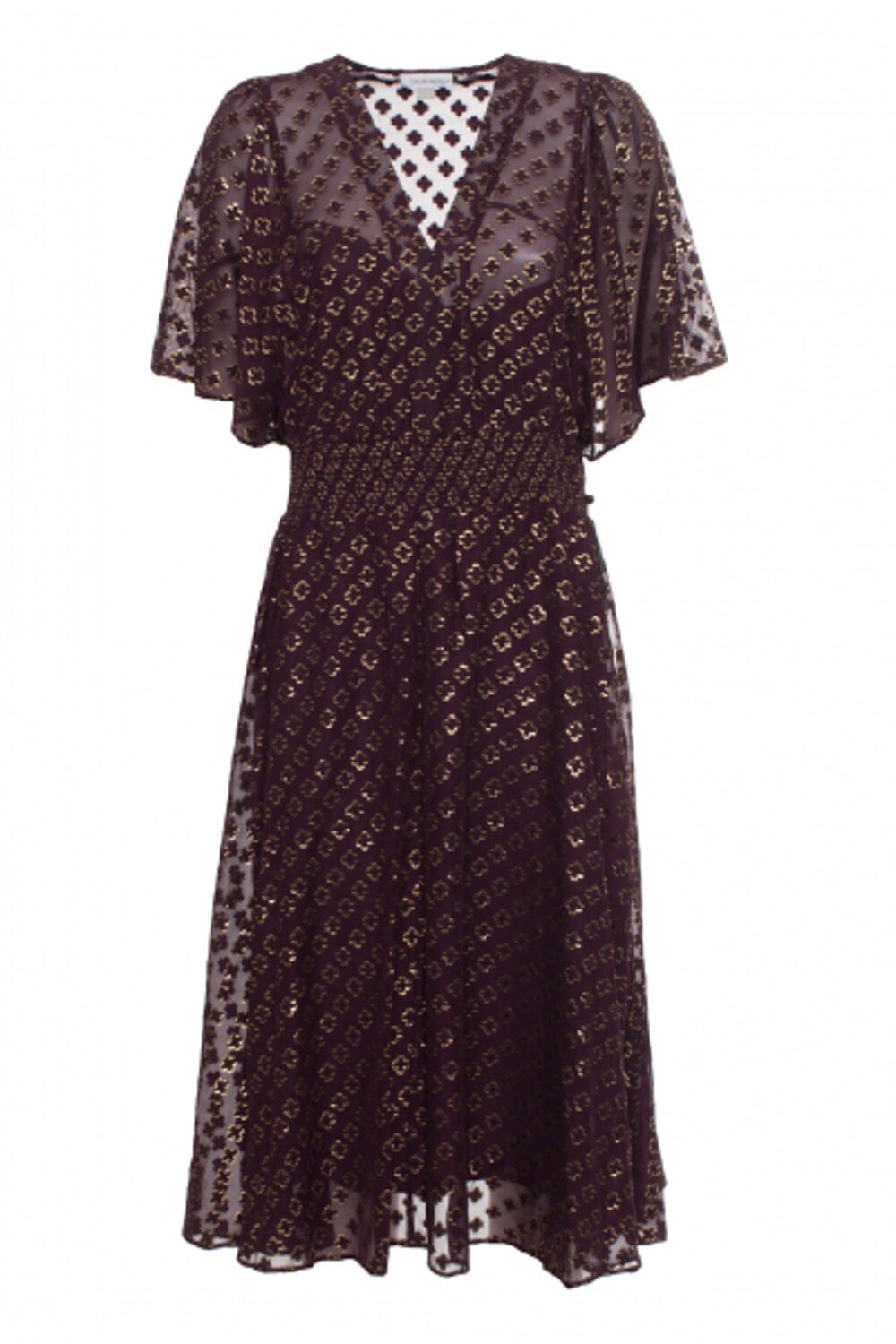 

CDIE5848 Платье БОРДО Calvin Klein, бордовый, Красный