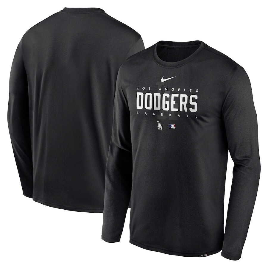 

Футболка с длинным рукавом Nike Los Angeles Dodgers, черный