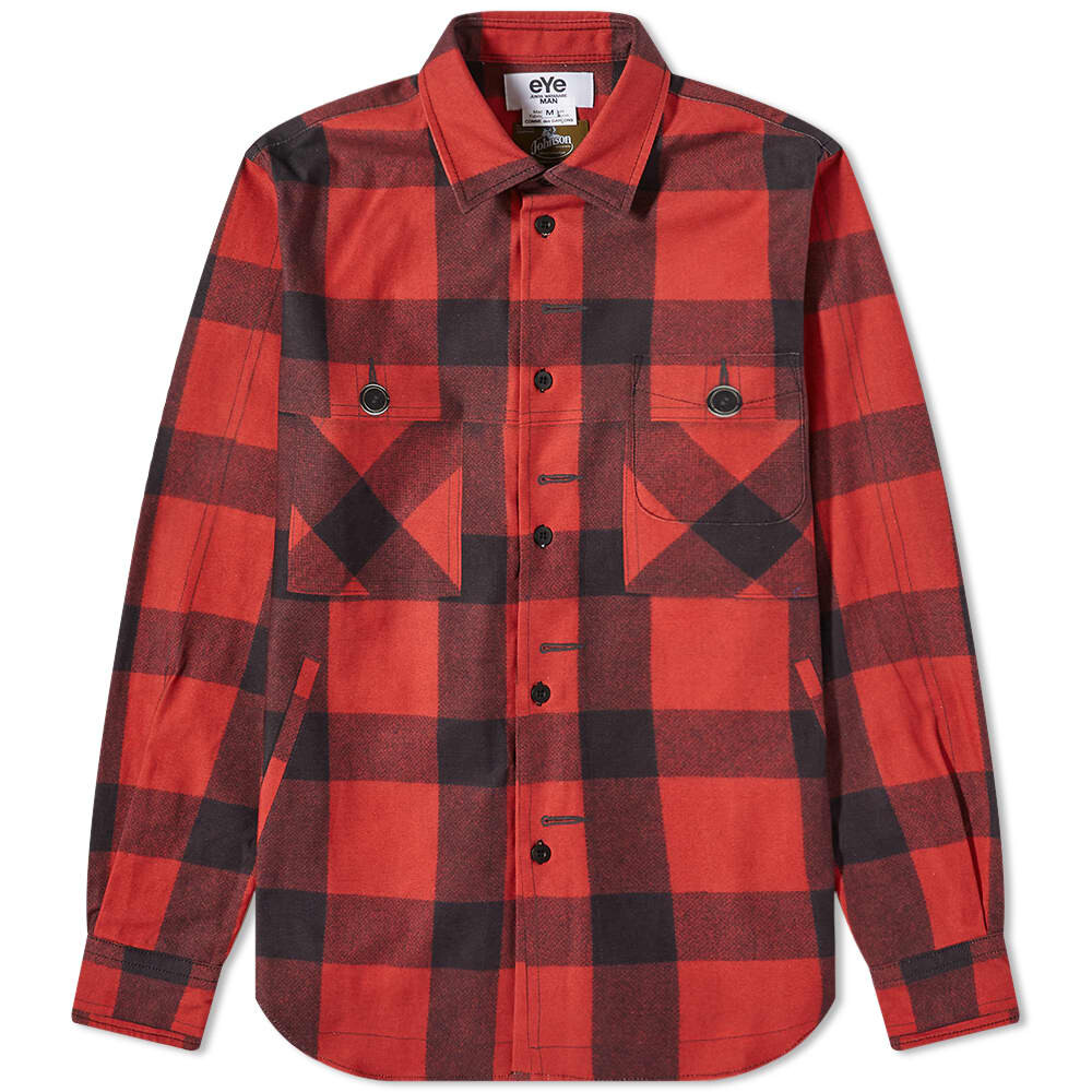 

Рубашка Junya Watanabe MAN x eYe Check Overshirt