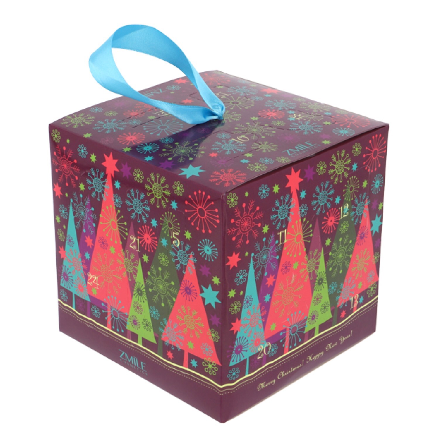 

Адвент-календарь Zmile Cosmetics Christmas Trees Cube, 24 продукта