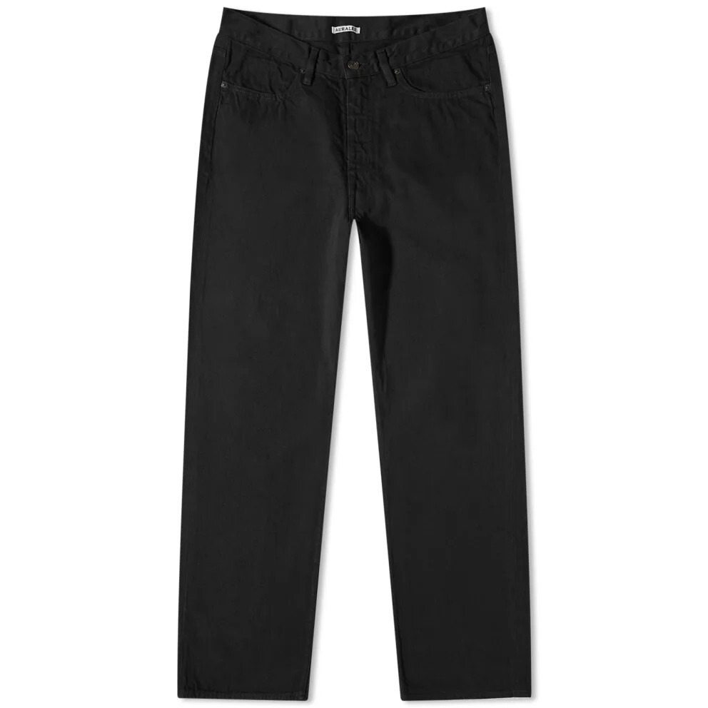 

Джинсы Auralee Selvedge Light, черный