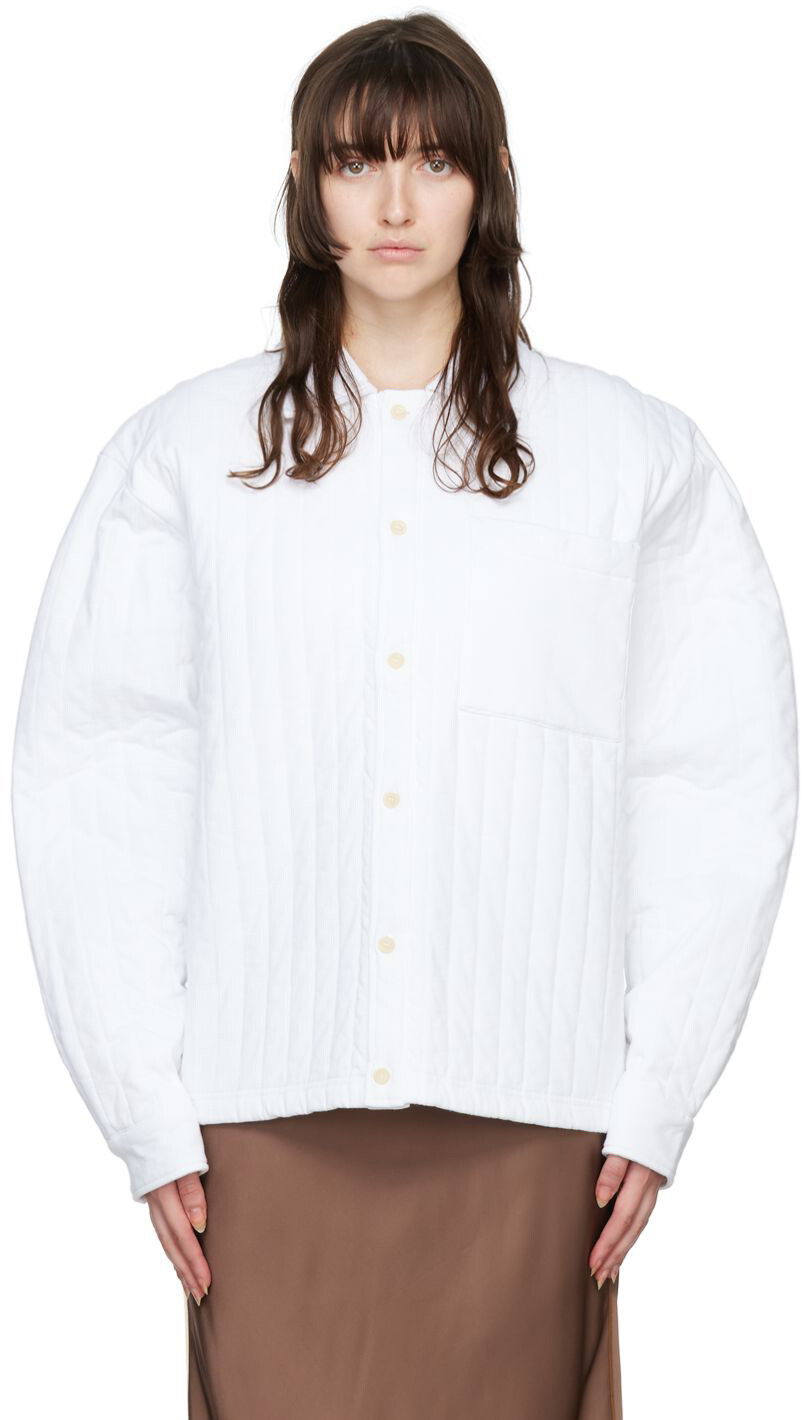 

Куртка Off-White 'La Surchemise Matelas' Jacquemus