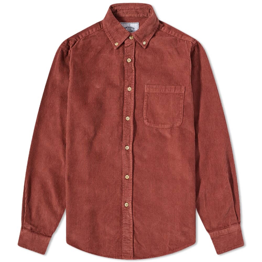 

Рубашка Portuguese Flannel Lobo Button Down Corduroy Shirt