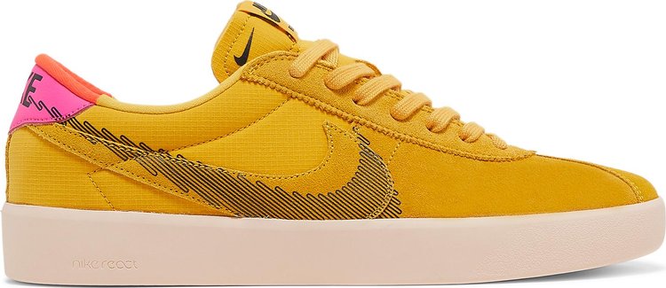 Кроссовки Nike Bruin React T SB 'Pollen', желтый