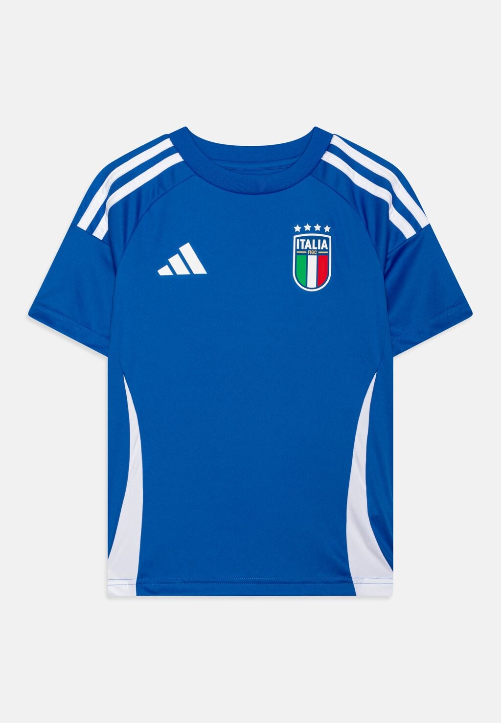 

Футболка с набивным рисунком Italy Figc Home Fan Unisex adidas Performance, синяя