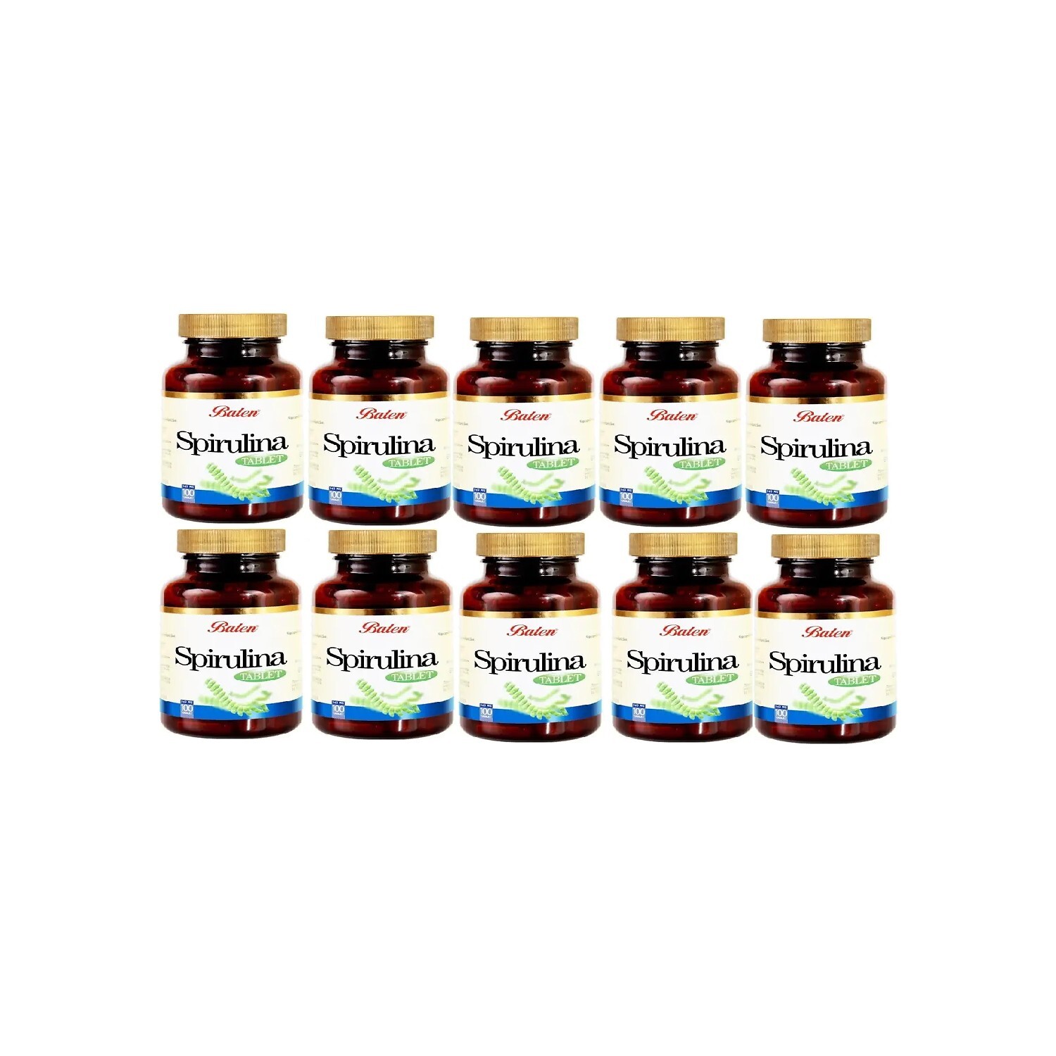 

Пищевая добавка Balen Spirulina 740 мг, 100 таблеток