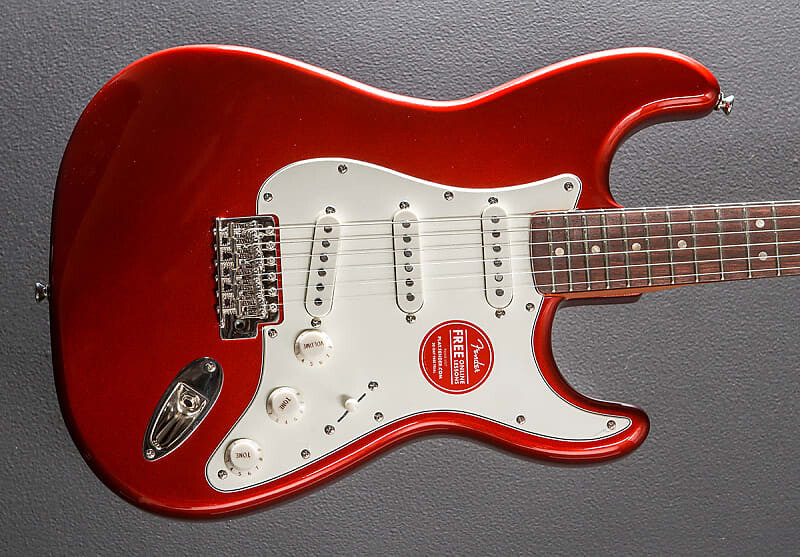 

Classic Vibe 60’s Stratocaster — Candy Apple Red Squier Classic Vibe 60’s Stratocaster -