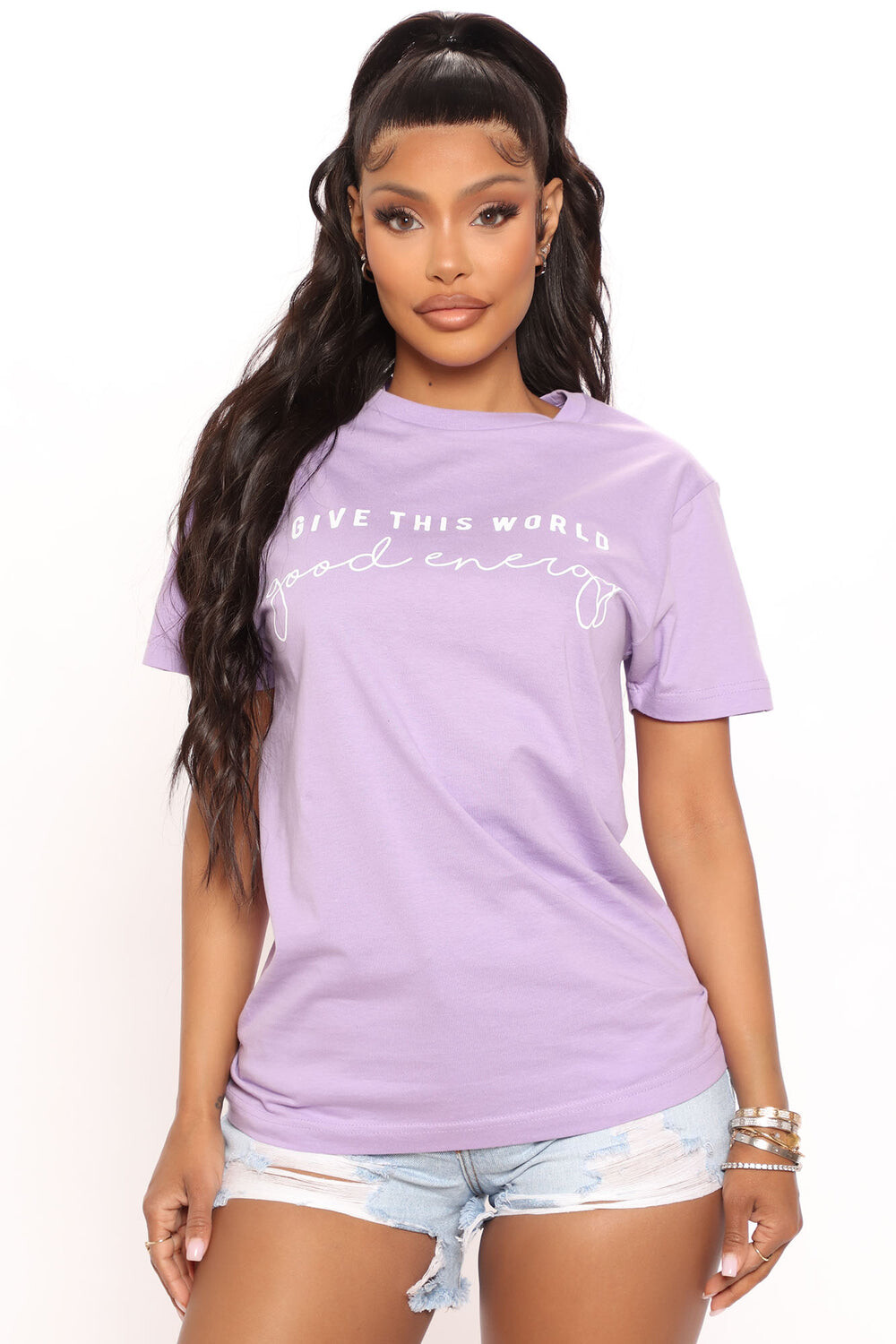 

Топ Fashion Nova GL2, лавандовый