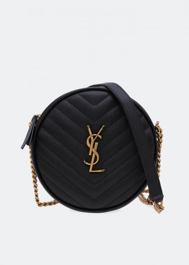 

Сумка SAINT LAURENT Vinyl chain bag, черный