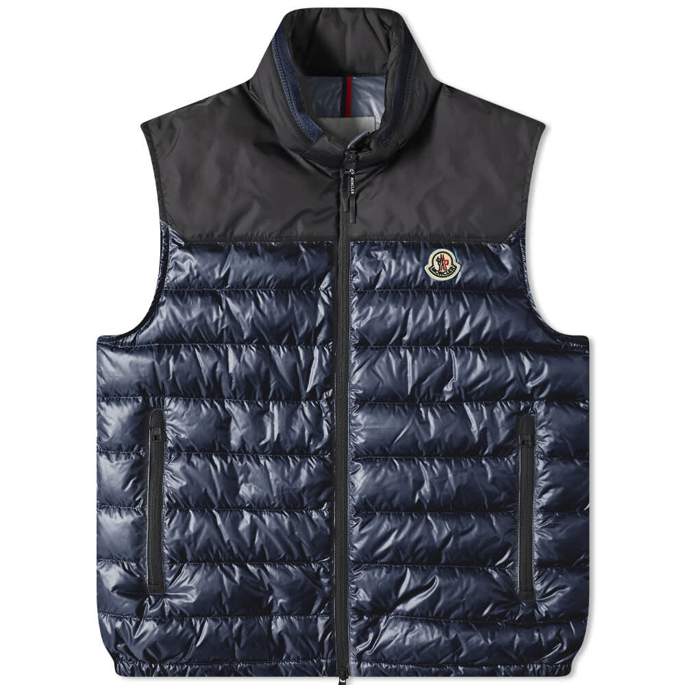 

Жилет Ortac в стиле колор-блок Moncler, Серый