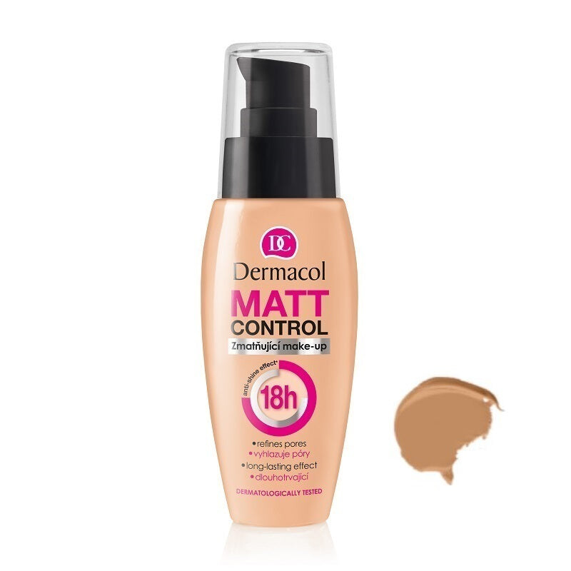 

Dermacol 18H Matt Control Foundation матирующая основа для лица 03 30мл
