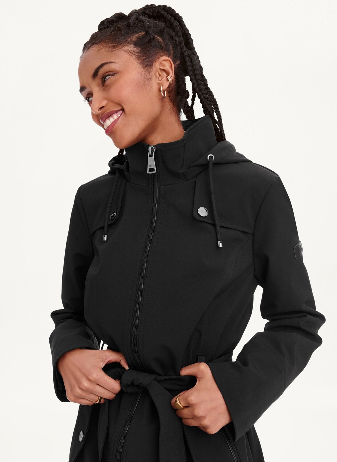 

Куртка Softshell Meshback с поясом DKNY