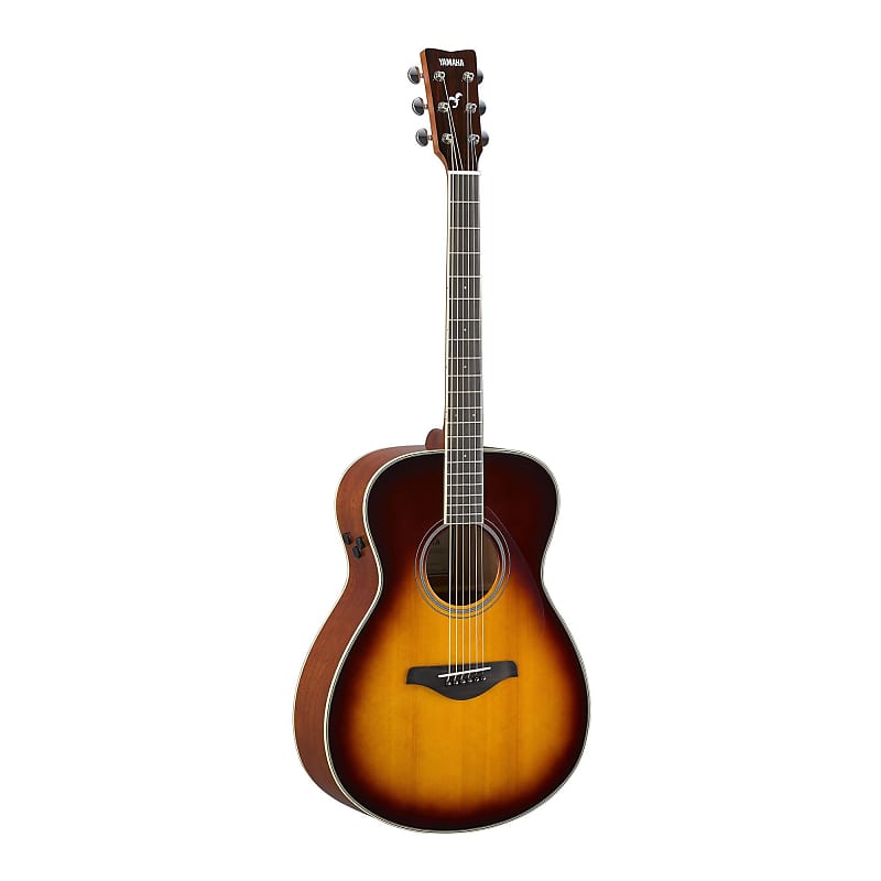цена Yamaha FS-TA BS Fs Transacoustic Коричневый Санберст Yamaha FS-TA 6-String TransAcoustic Guitar (Brown Sunburst)