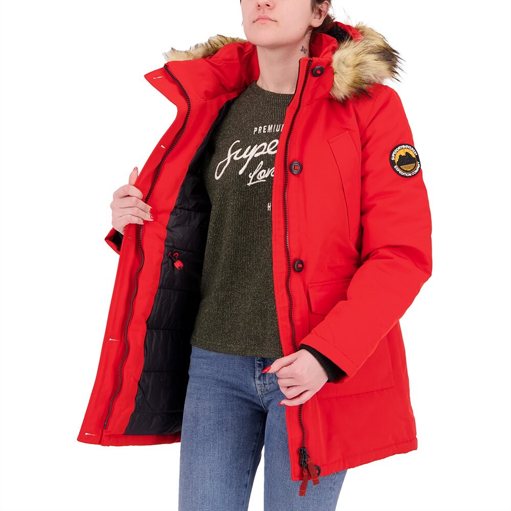 

Куртка Superdry Everest, красный