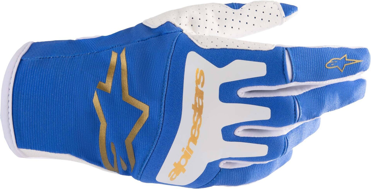 

Перчатки для мотокросса Alpinestars Techstar, синий/белый