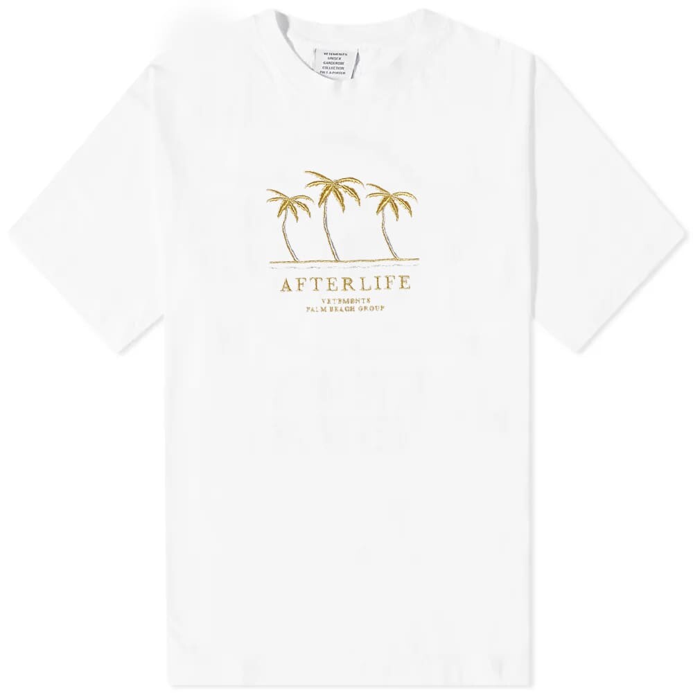 

Футболка VETEMENTS Afterlife Tee, Белый