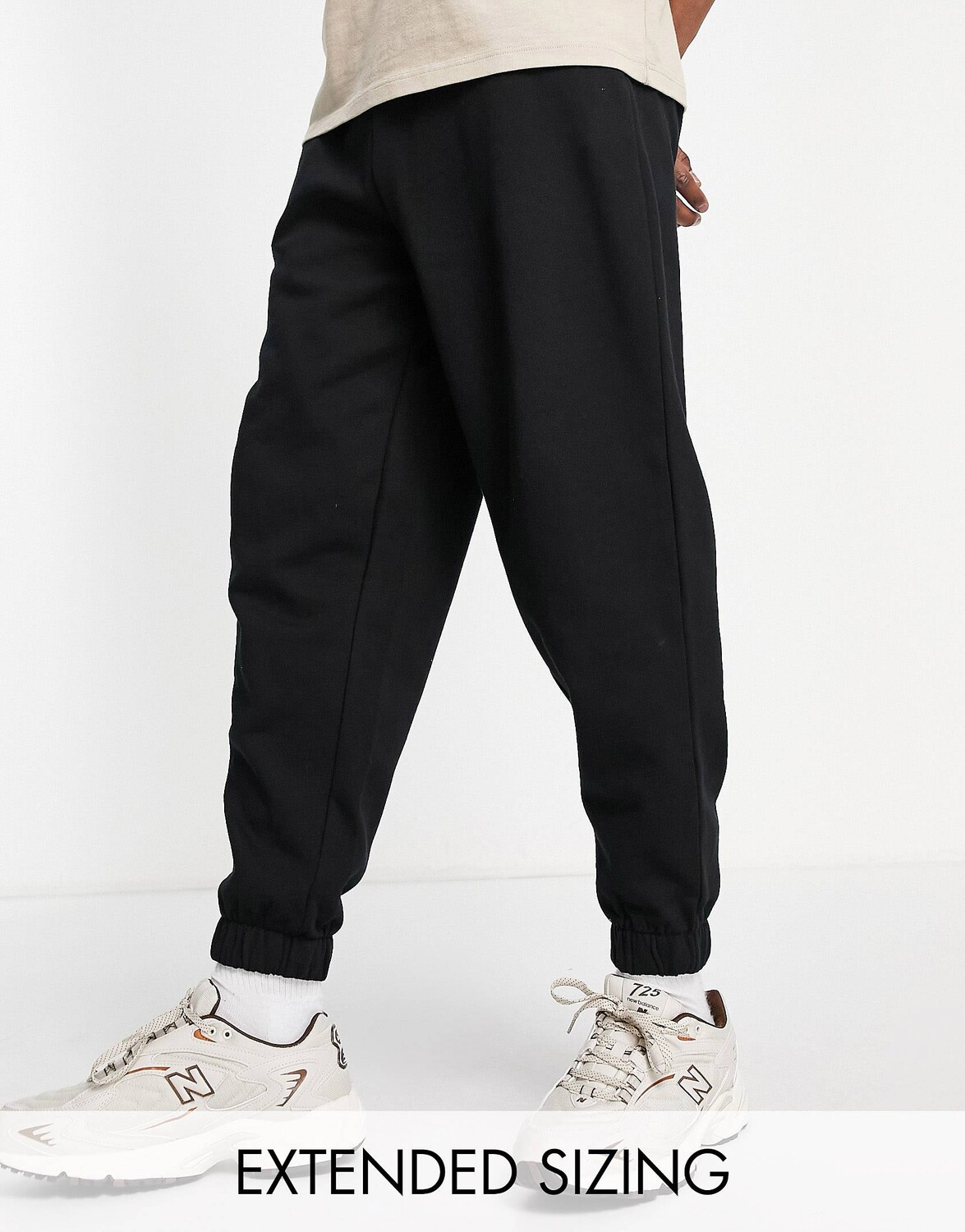 

Черные джоггеры оверсайз ASOS DESIGN