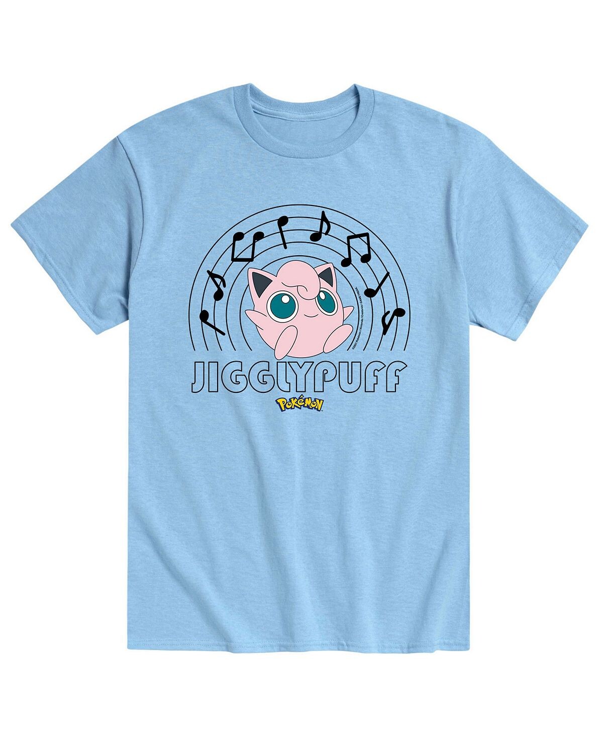 

Мужская футболка pokemon jigglypuff AIRWAVES, синий