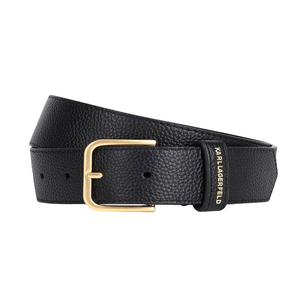 

Ремень Karl Lagerfeld K/essential Medium Grainy, черный