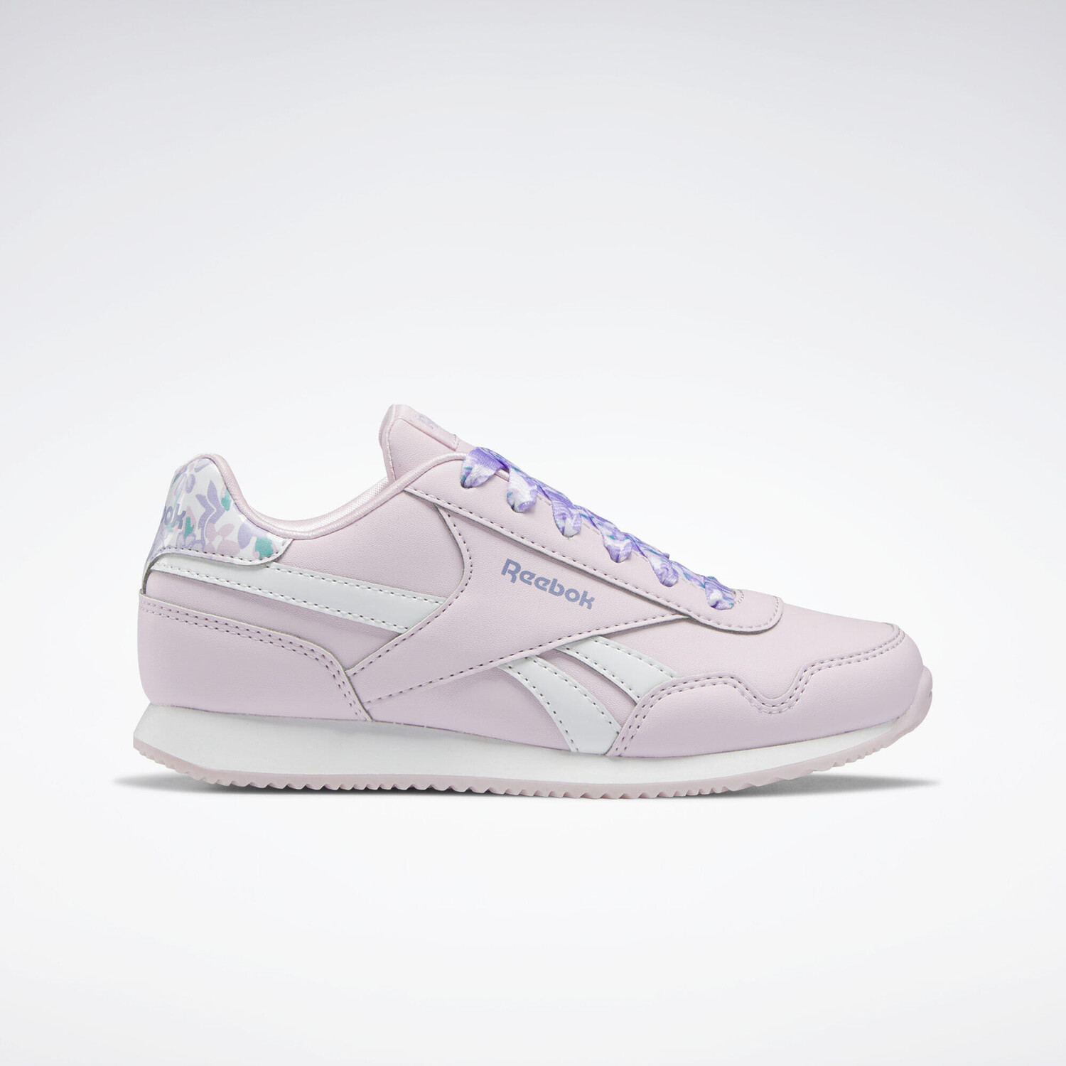 

Кроссовки Reebok Royal Classic Jog 3, розовый/белый/фиолетовый