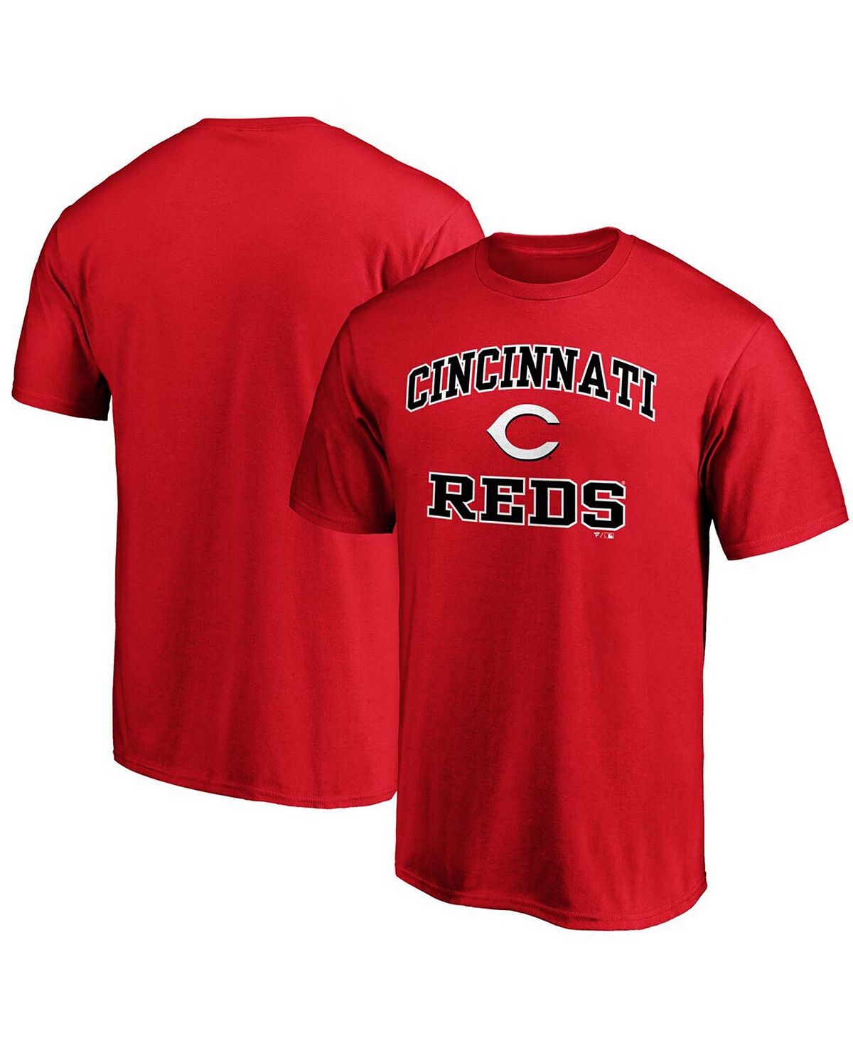 

Мужская красная футболка cincinnati reds heart soul Fanatics, красный