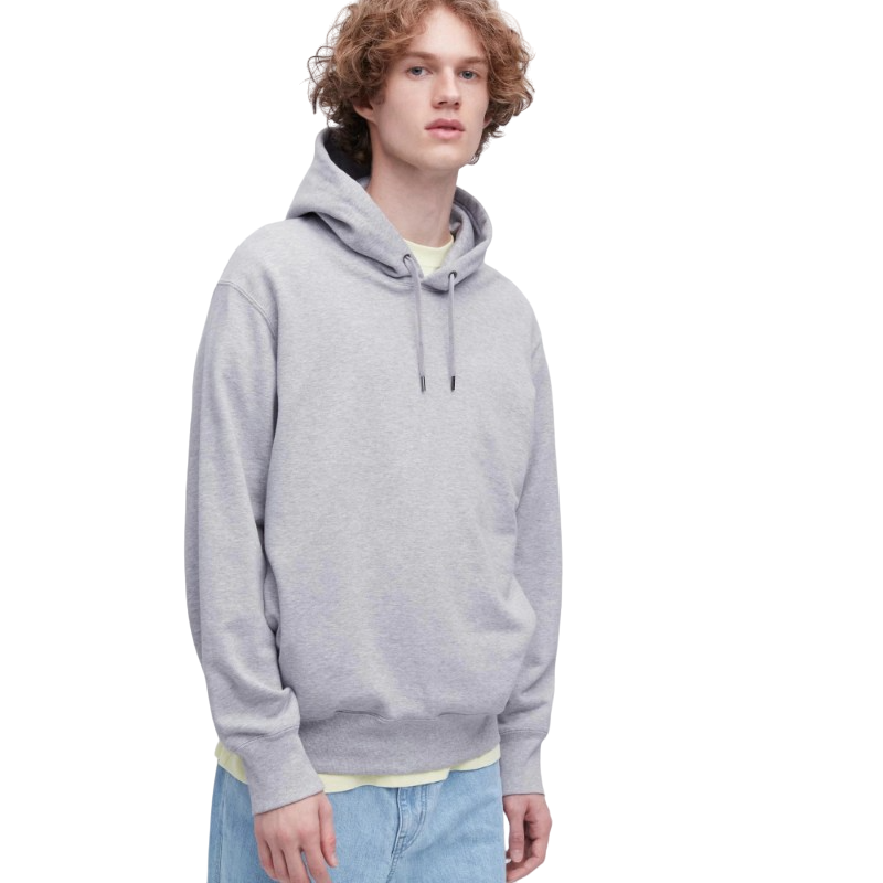 Толстовка Uniqlo Hoodie, серый - фото