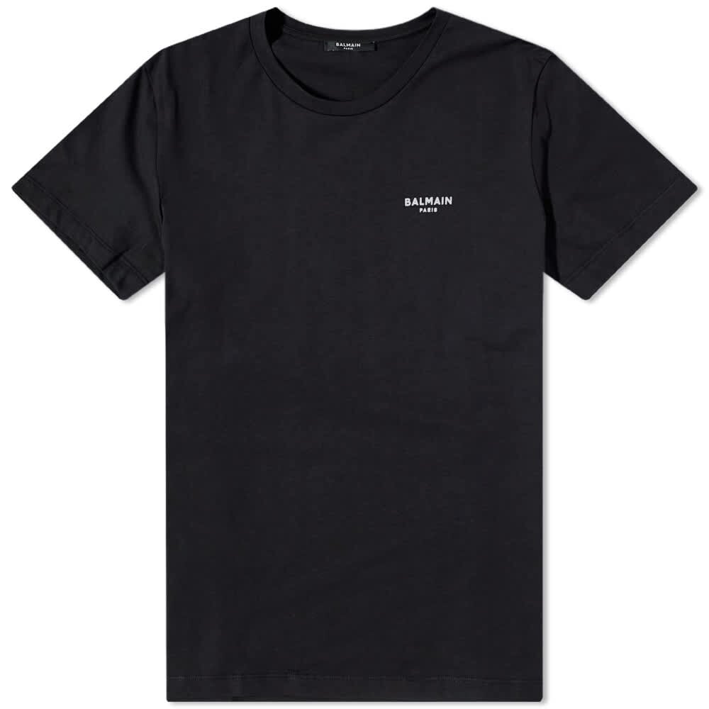 

Футболка Balmain Eco Small Logo Printed Tee, Черный