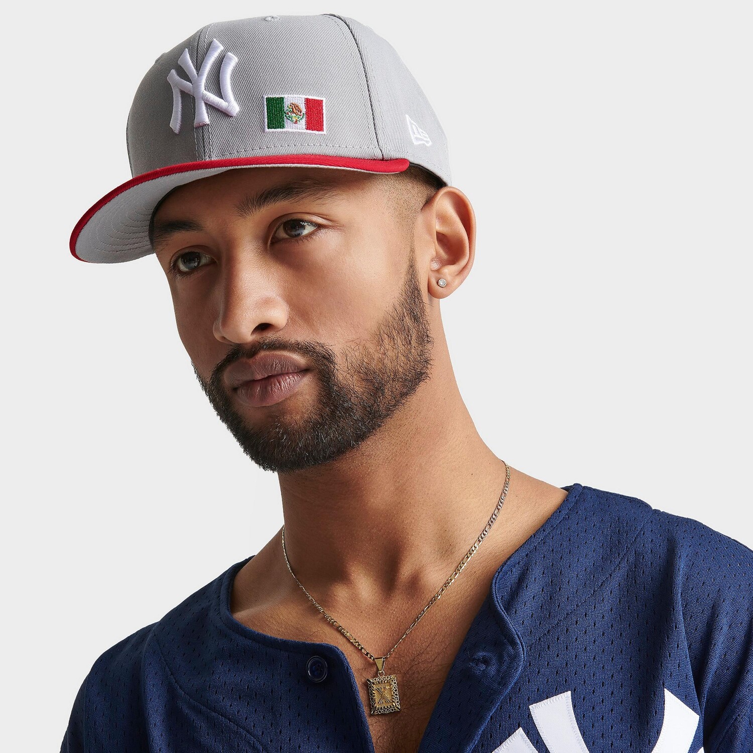 

Кепка New Era New York Yankees MLB Mexico 9FIFTY Snapback, серый
