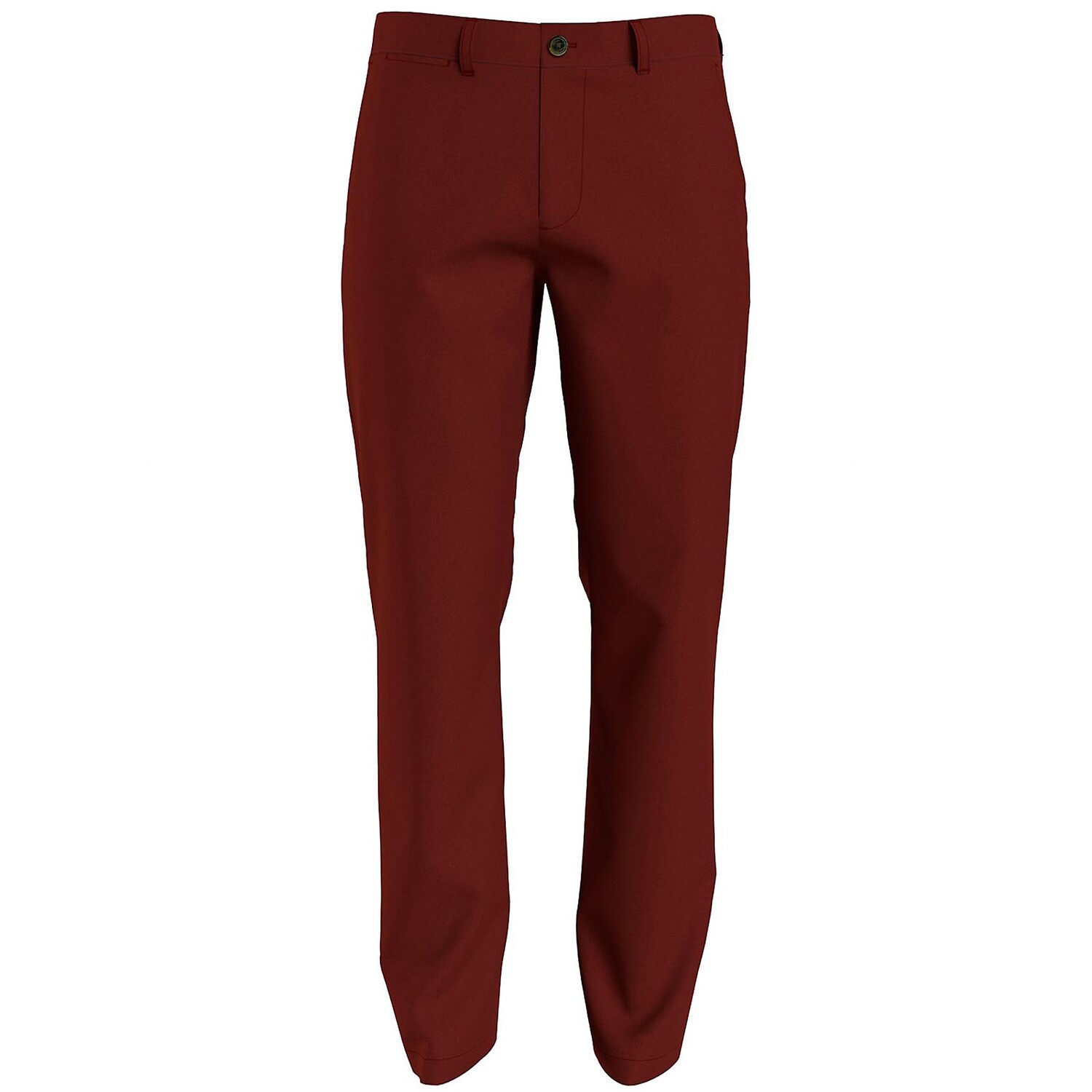 

Чиносы Tommy Hilfiger Denton Straight Fit, темно-красный