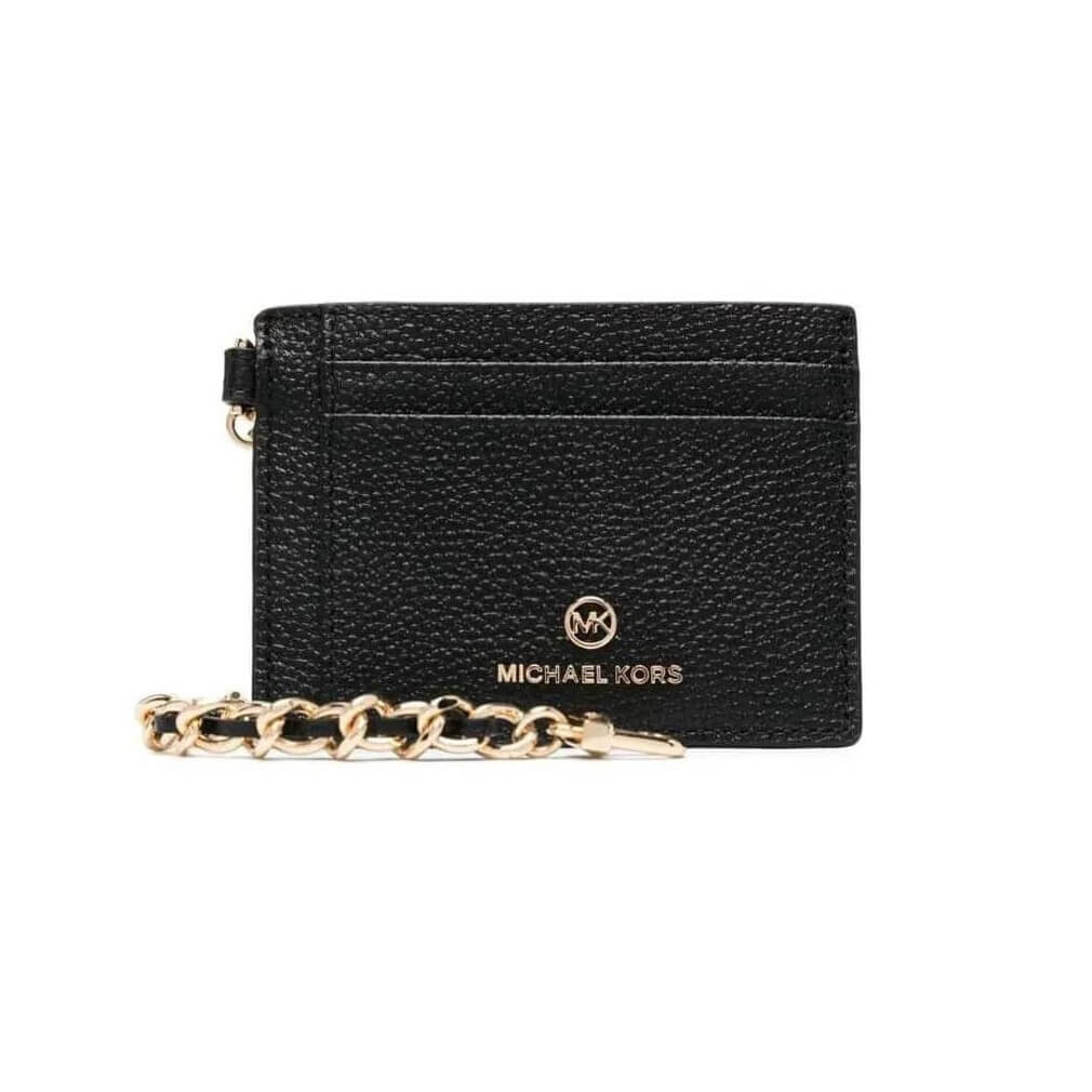 

Визитница Michael Kors Black Calf Leather Woman, черный