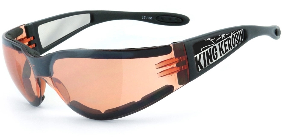 Очки King Kerosin KK205 Солнцезащитные, оранжевые очки king kerosin kk206 солнцезащитные красные