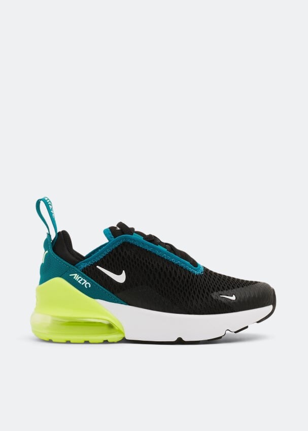 

Детские кроссовки Nike Air Max 270, черно-желтый