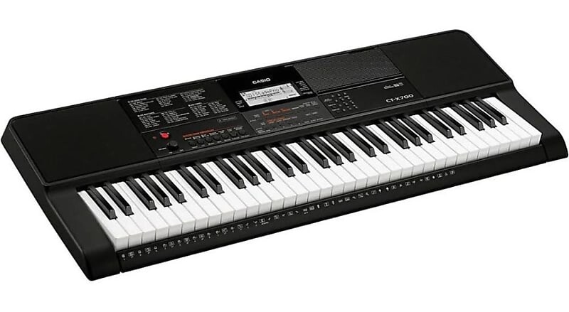 

Новая портативная клавиатура Casio CTX700, 61 клавиша, черная