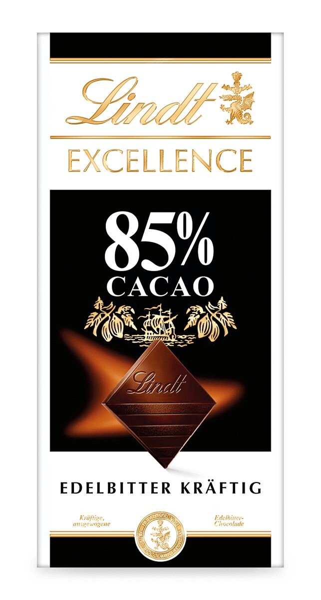 

Темный шоколад Lindt Excellence 85%, 100г