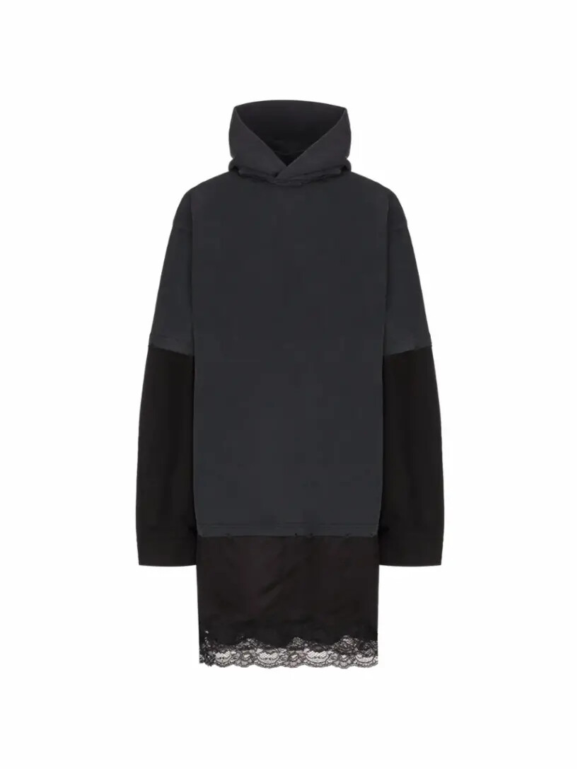

Многослойное платье-худи Balenciaga