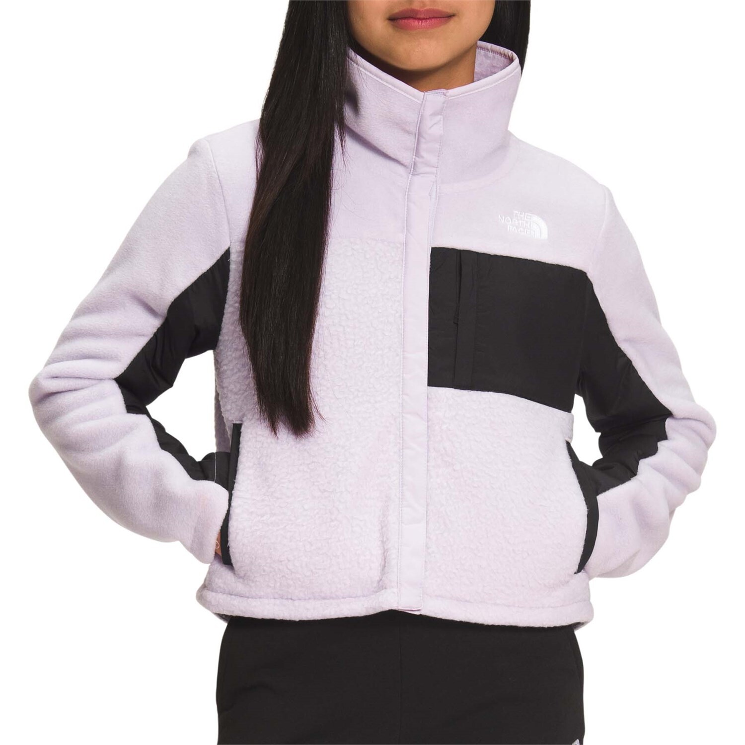

Куртка The North Face Fleece Mashup Jacket - для девочек, lavender fog