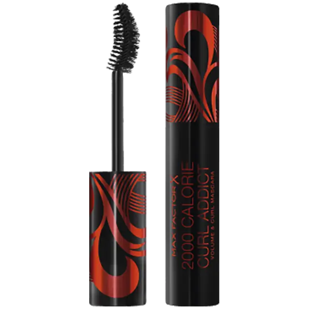 

Max Factor 2000 Calorie Curly Addict черная подкручивающая тушь, 11 мл
