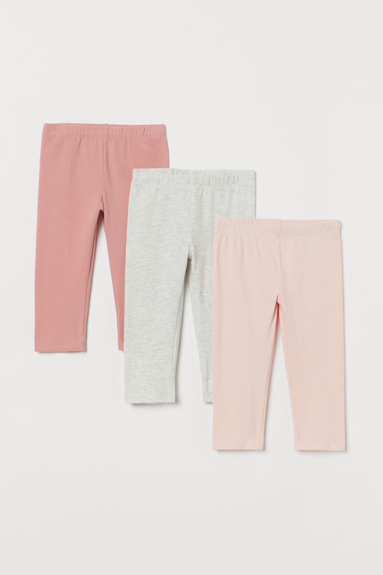 

3 пары хлопковых леггинсов H&M