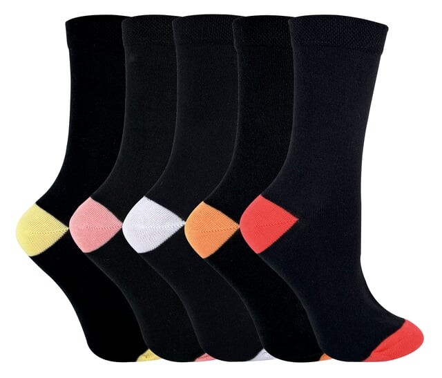 

Носки женские из мягкого хлопка в мультиупаковке Sock Snob, оранжевый