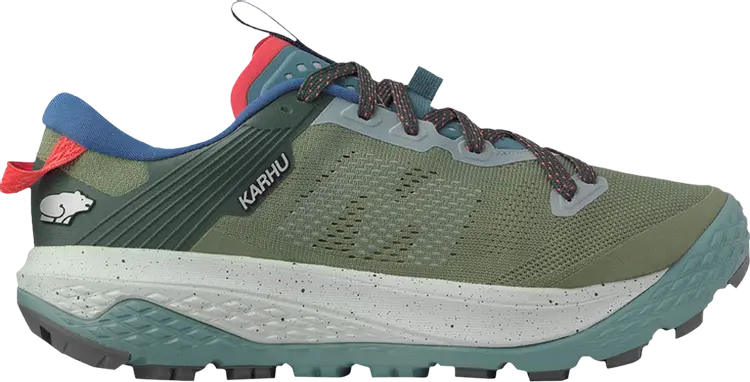 

Кроссовки Ikoni Trail 1.0 WR 'Oil Green Mineral Blue', зеленый