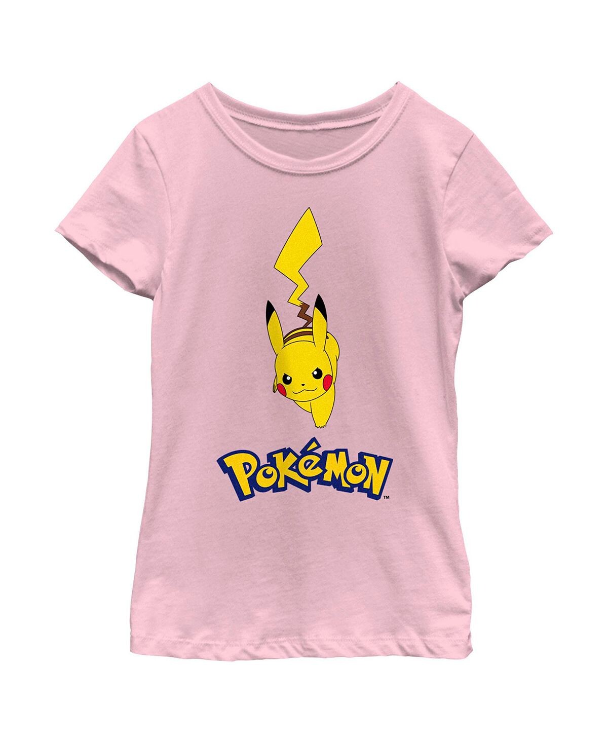 

Детская футболка с логотипом Pokemon Running Pikachu для девочек Nintendo