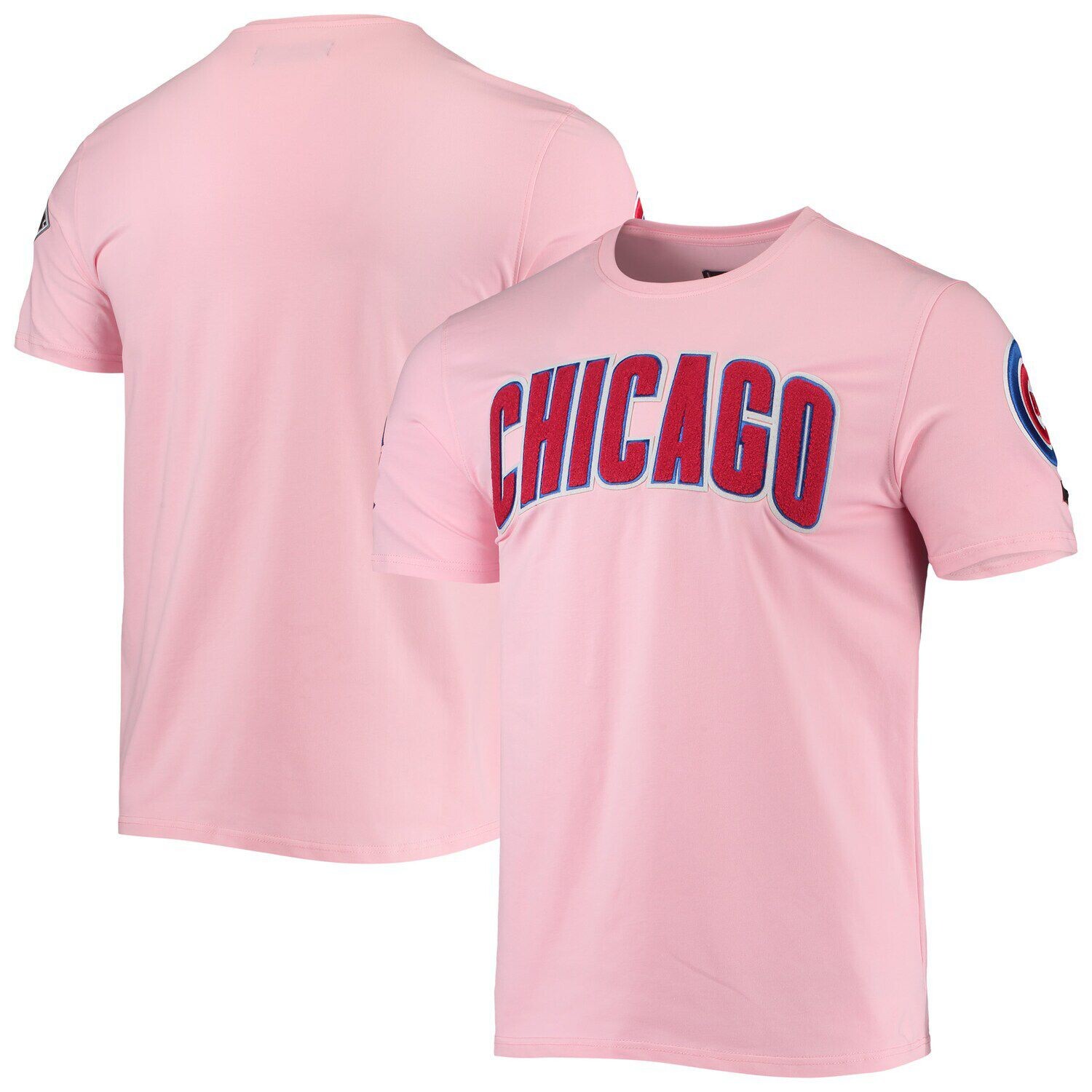 

Мужская розовая футболка Pro Standard Chicago Cubs Club, Розовый
