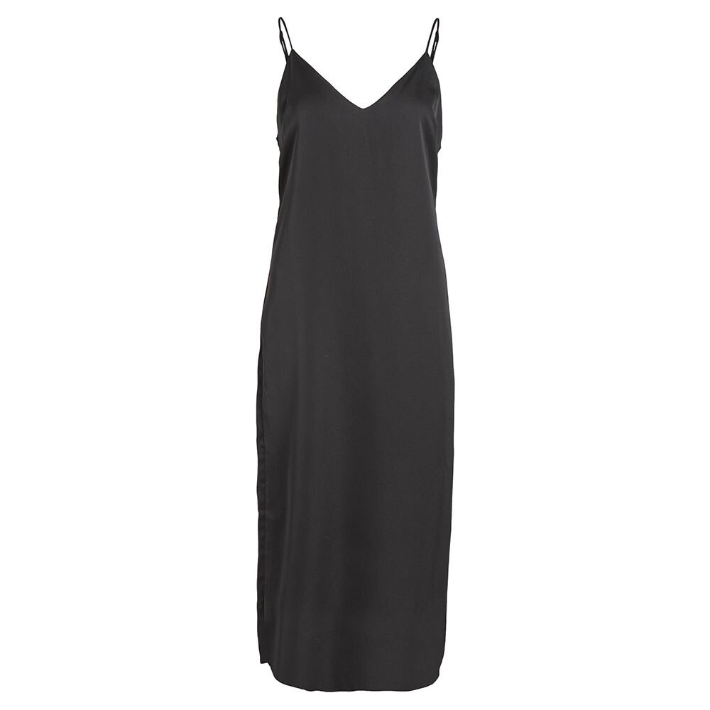 

Длинное платье Vila Ellete Satin Sleveless, черный