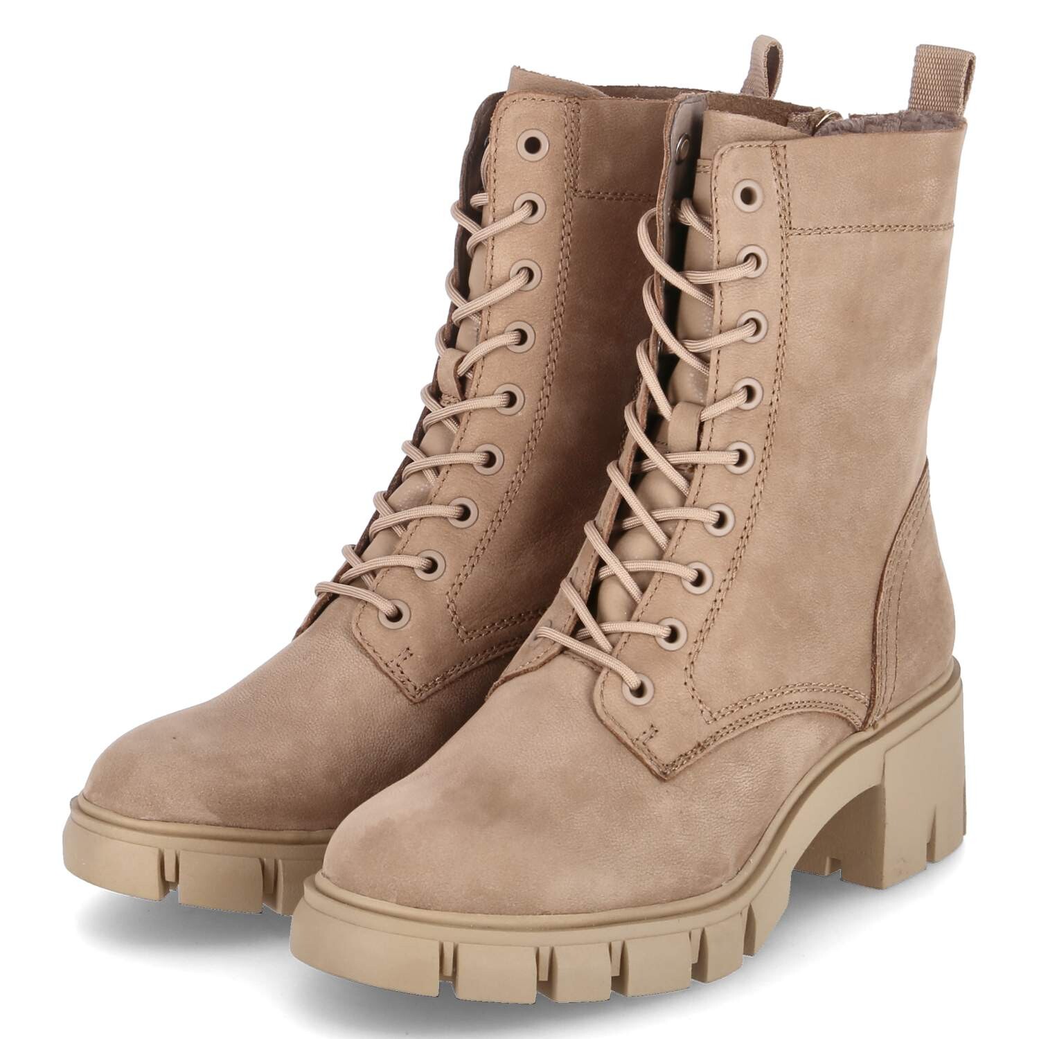 

Ботинки Tamaris Schnürstiefeletten, коричневый