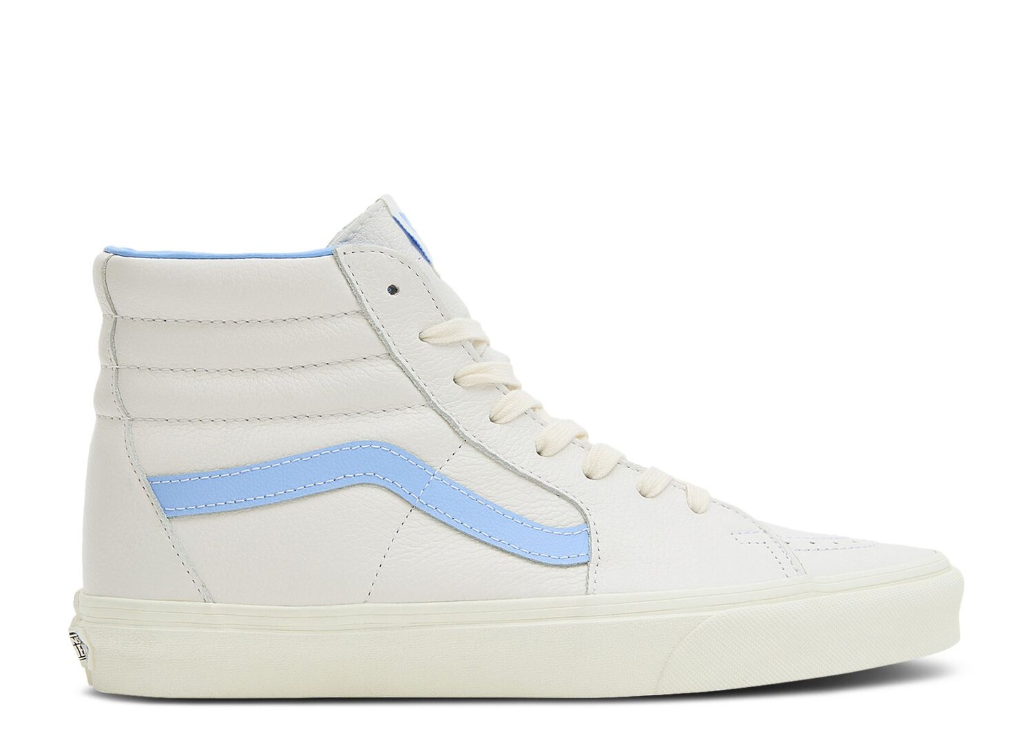 

Кроссовки Vans Sk8-Hi Vintage Leather 'Blanc De Blanc Blue', белый