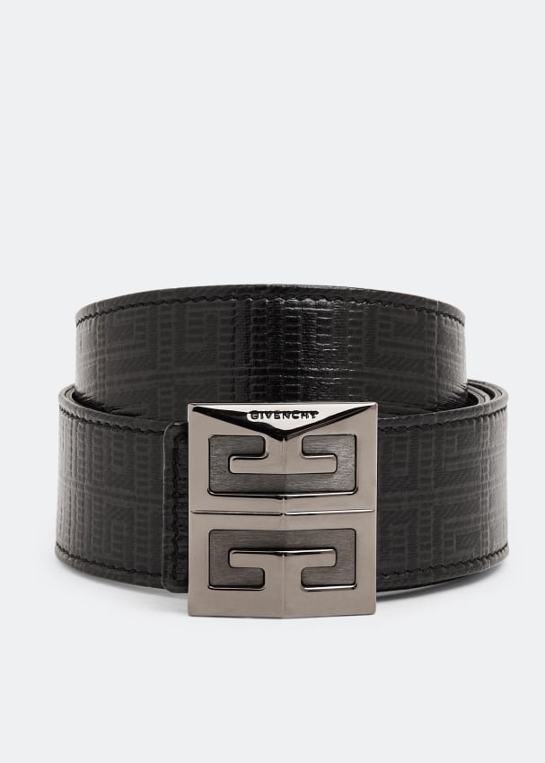 цена Ремень GIVENCHY 4G reversible belt, черный
