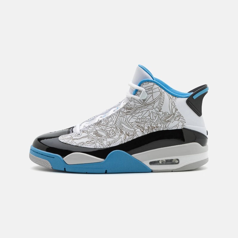 

Кеды Nike Air Jordan Dub, белый/голубой/черный