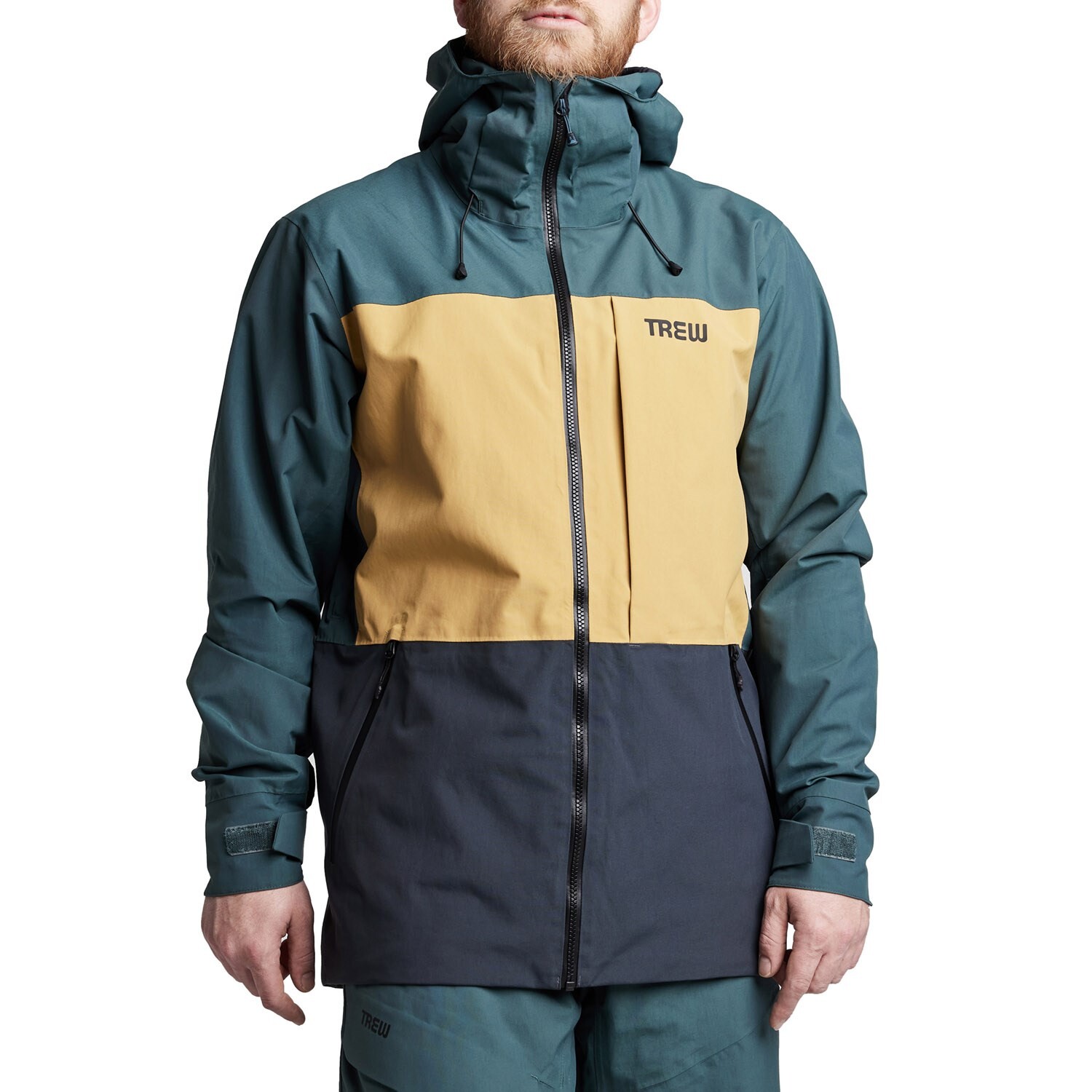 

Куртка Trew Gear, синий / желтый / голубой